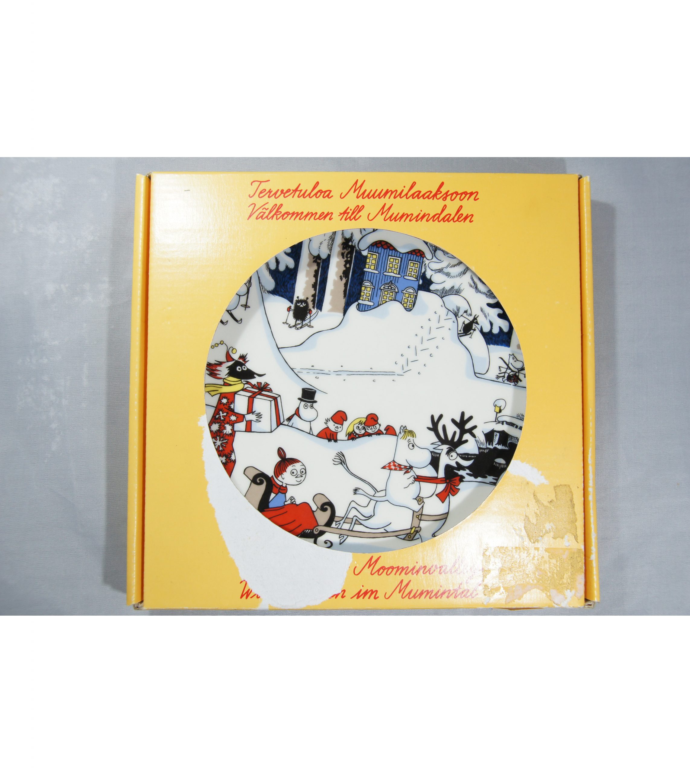 Moomin Wall Plate New Christmas Plate