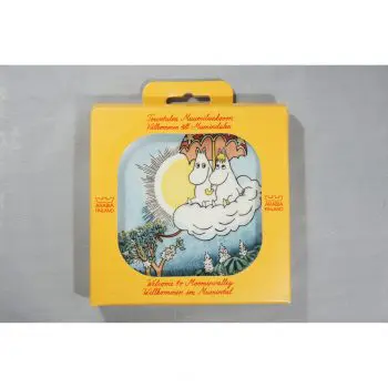 Mumin väggtallrik Mumin på flygtur