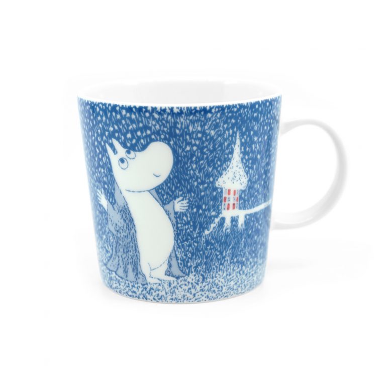Ciotola Moomin Winter Bowl 2018 Light Snowfall – Edizione Limitata Arabia, Diametro 15 Cm, Con Moomintroll