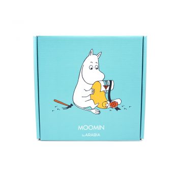 Moomin Moomintroll mug+plate set