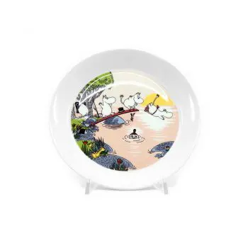 Moomin Plate Evening Swim
