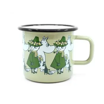 ムーミンマグ Muurla フレンズ グリーン