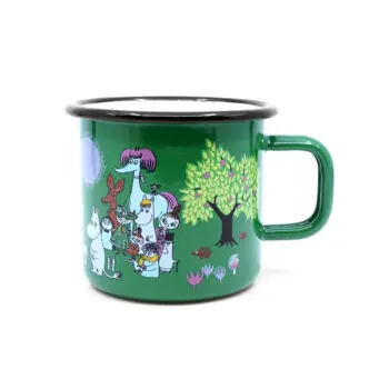 ムーミンマグ Muurla ガーデン グリーン