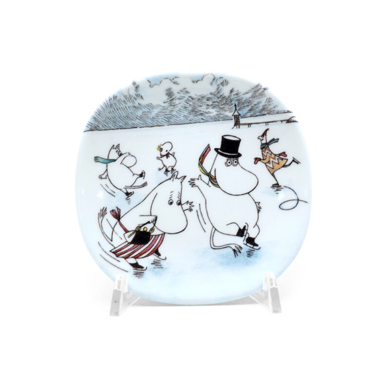 ムーミン ウォールプレート On Slippery Iceアラビア ムーミンウォール