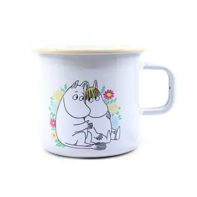 ムーミンマグ Muurla フラワーズ 550ml
