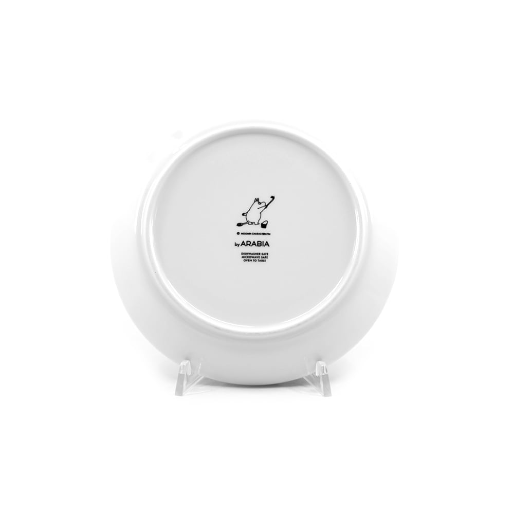 Moomin Plate Snufkin, green