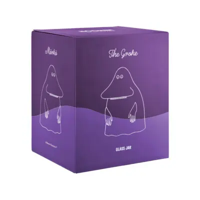 Mumin glasburk Muurla Mårran
