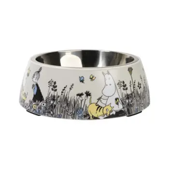 Muurla Moomin For Pets skål L, grå