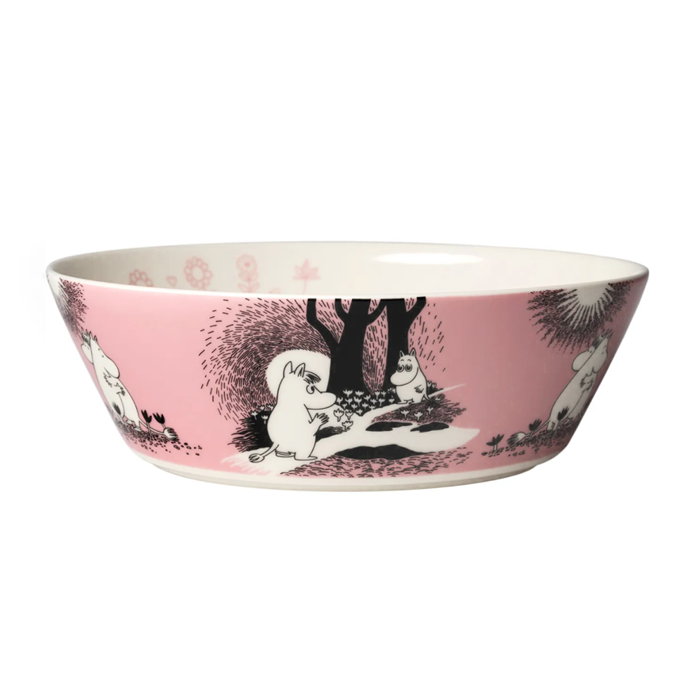 ムーミンサービングボウル ラブ 30周年