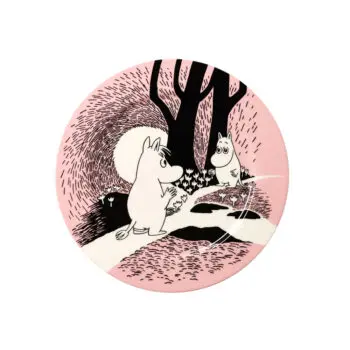 ムーミンサービングプレート ラブ 30周年