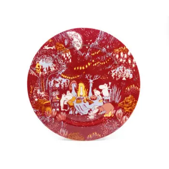 ムーミンサービングプレート フェスティブモーメント