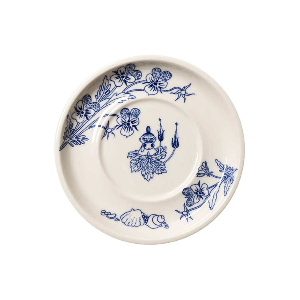 Muumi-kuppi ja aluslautanen Haru