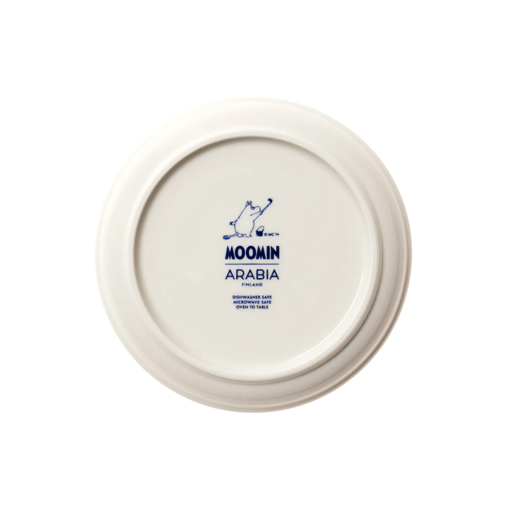 Muumi-kuppi ja aluslautanen Haru