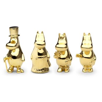 Muumifiguurit Moomin x Skultuna Lahjapakkaus 4 figuuria
