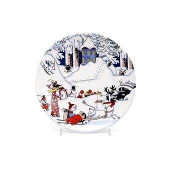 ムーミンウォールプレート New Christmas Plate