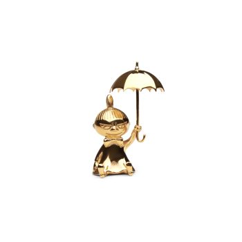 Muumifiguuri Moomin x Skultuna Pikku Myy ja sateenvarjo