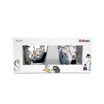 Mumin dricksglas Förälskelse & Föreningsliv i Mumindalen