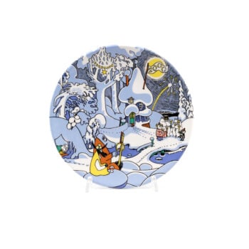 Muumi-seinälautanen Millenium