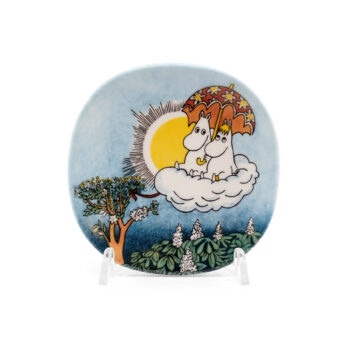 Moomin Wall Plate Moomin in the Sky