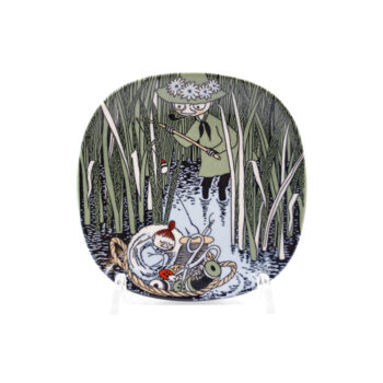 ムーミンウォールプレート Snufkin and Little My