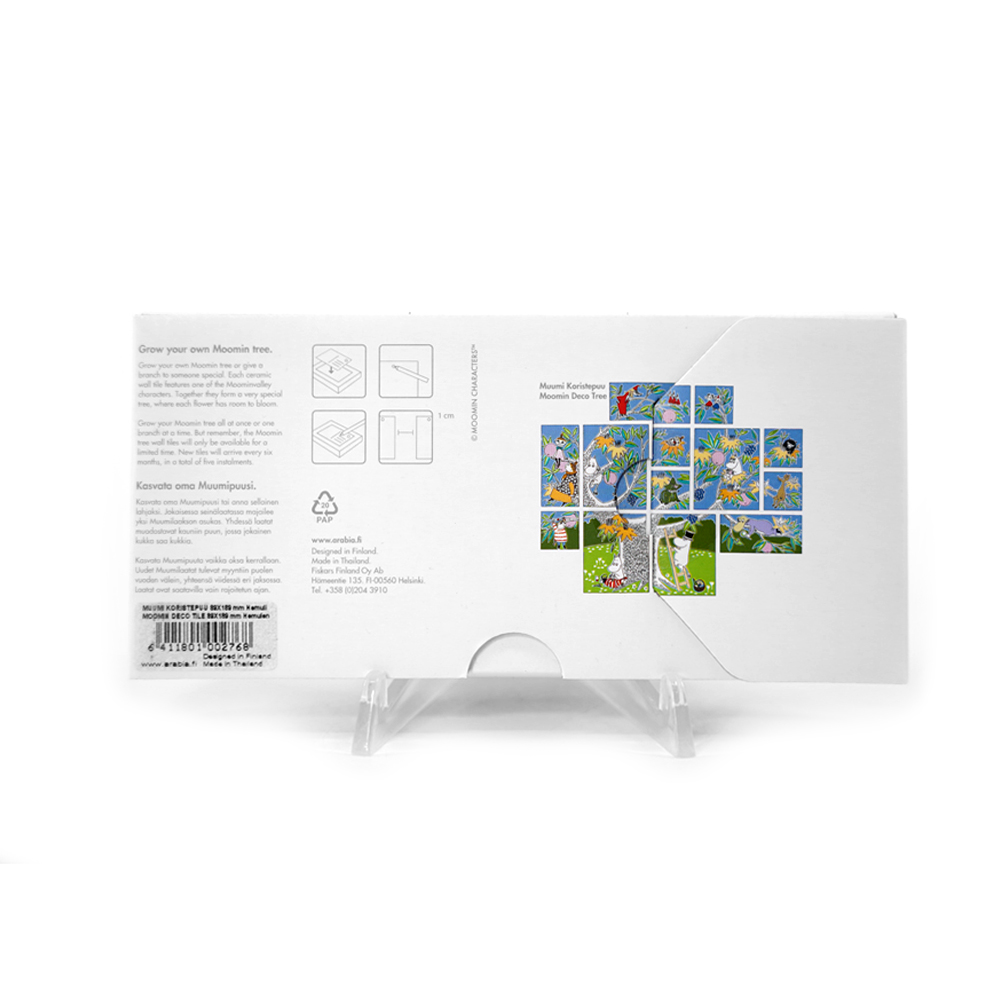 Muumi-koristepuu Seinälaatta Hemuli