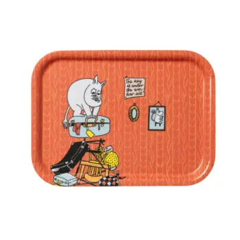 Muumi-tarjotin Lomakuumetta