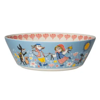 Muumi-tarjoilukulho Kesätanssit